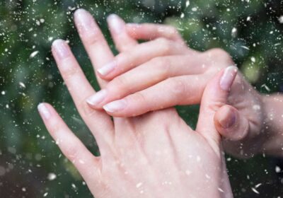 Prevent dry hands in winter time