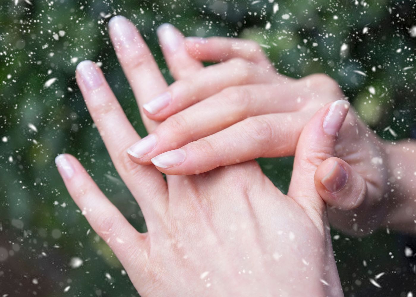 Prevent dry hands in winter time