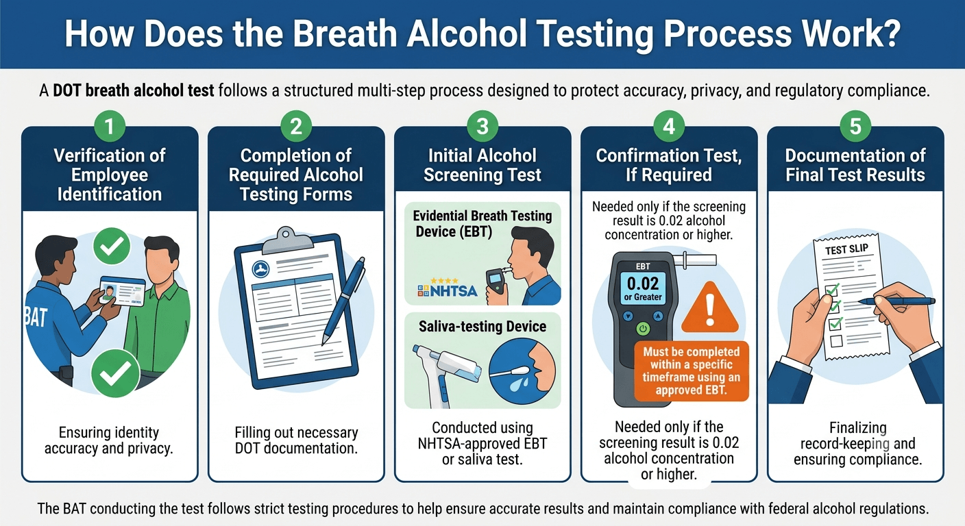Breath Alcohol Testing Process