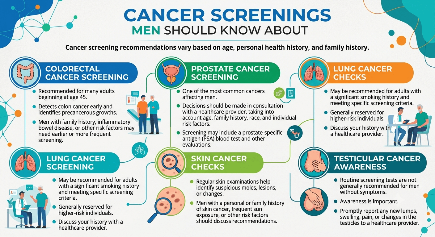 Cancer Screenings Men Should Know About