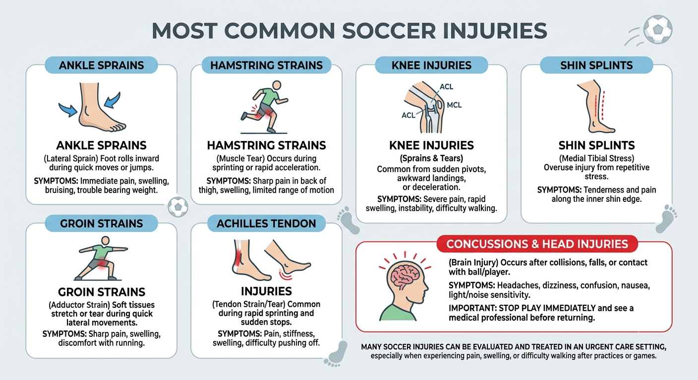 Common Soccer Injuries