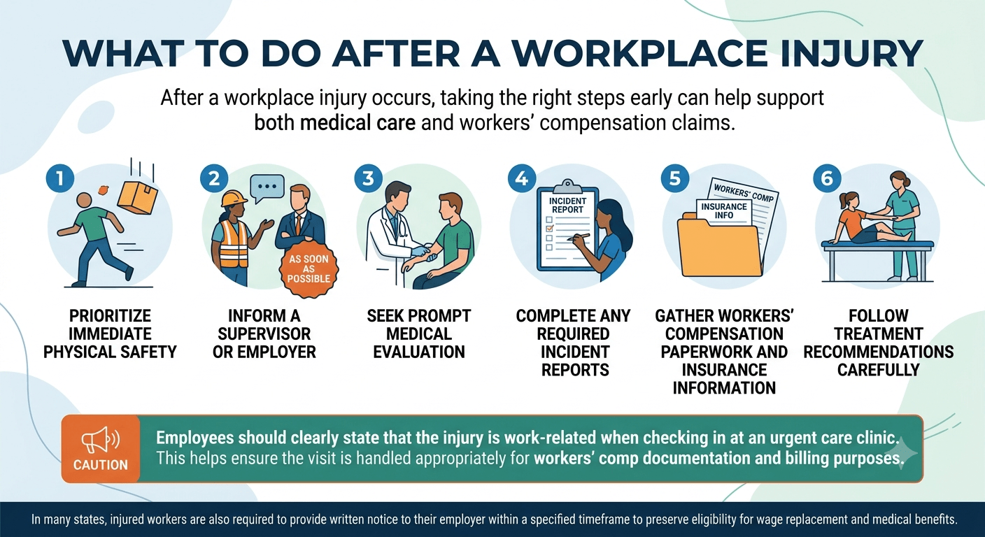 What to Do After a Workplace Injury