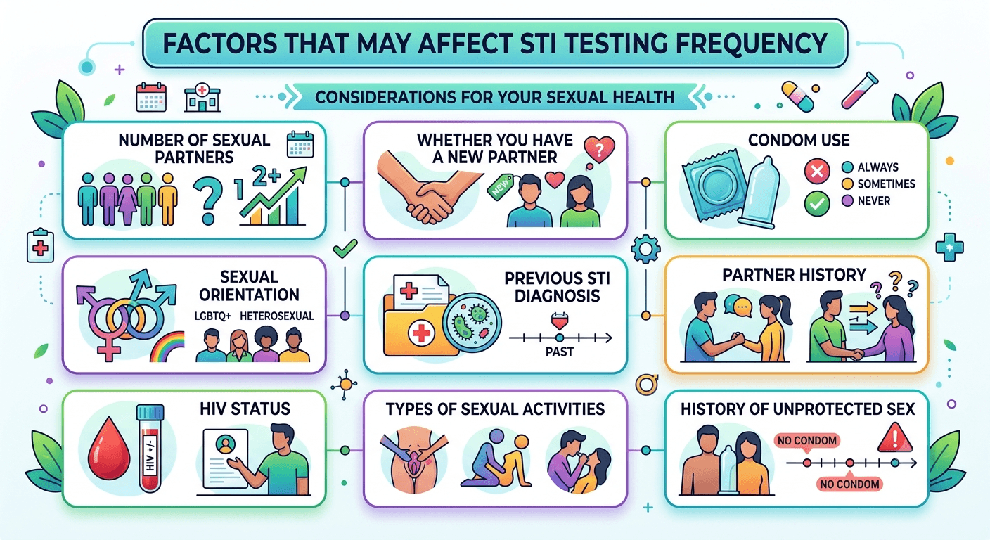 Factors That Affect STI Testing Frequency