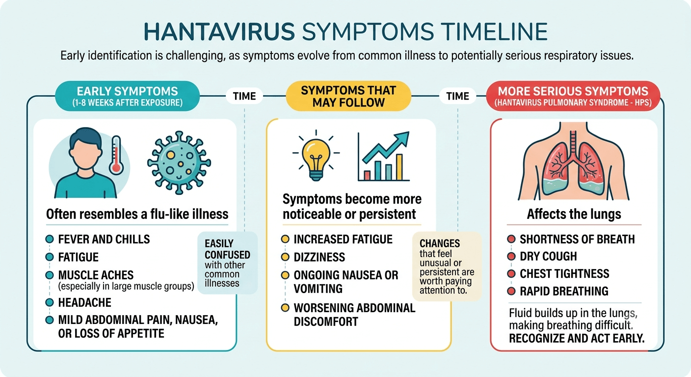 Hantavirus Symptoms Timeline