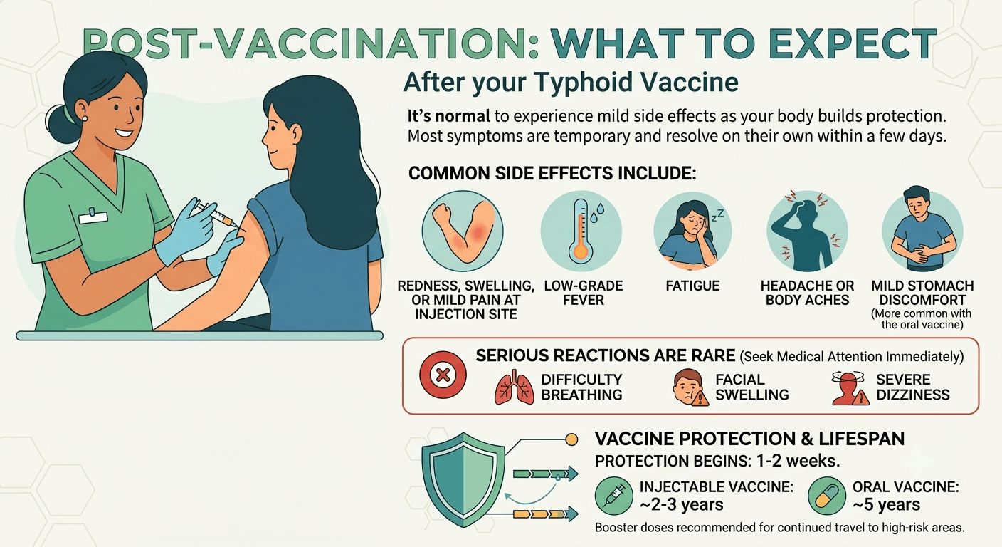 Typhoid Post-Vaccination