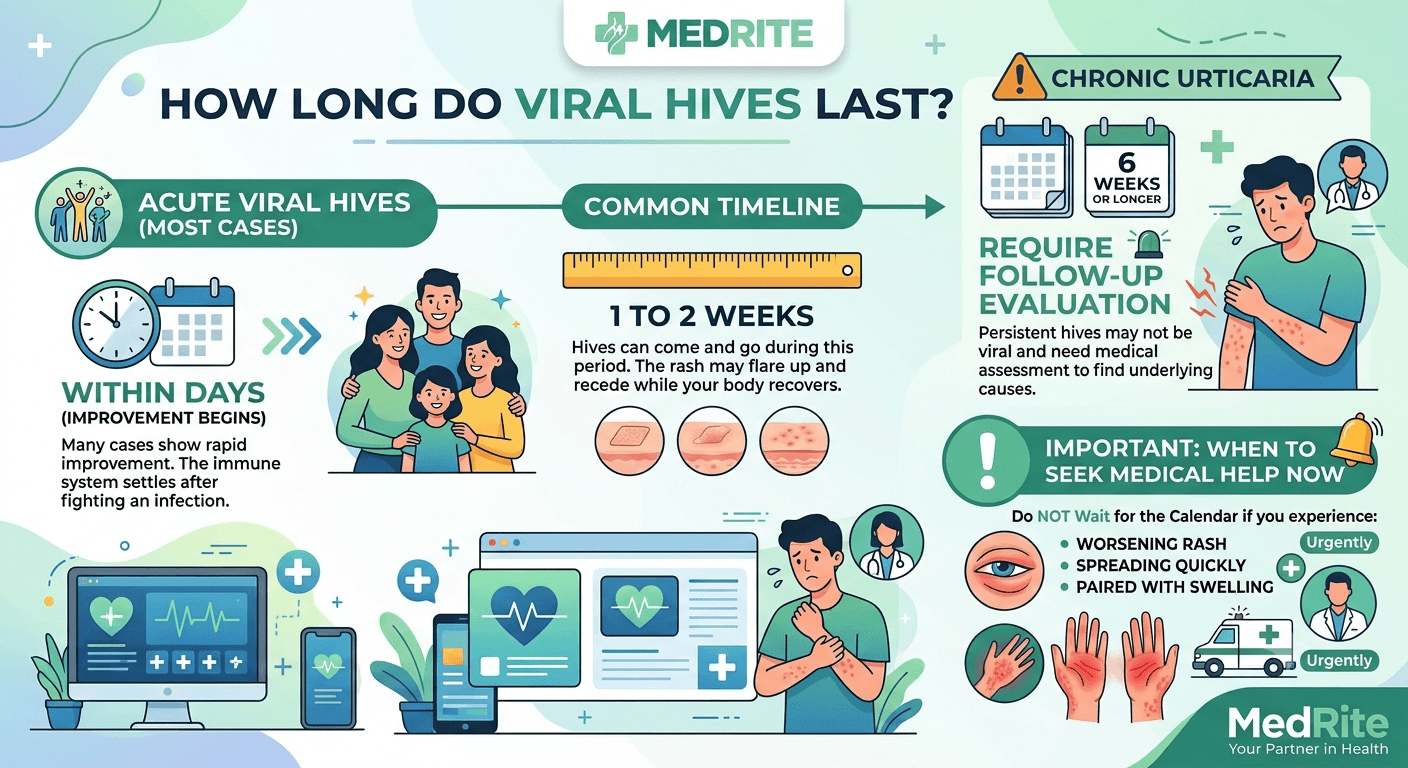 How Long Do Viral Hives Last