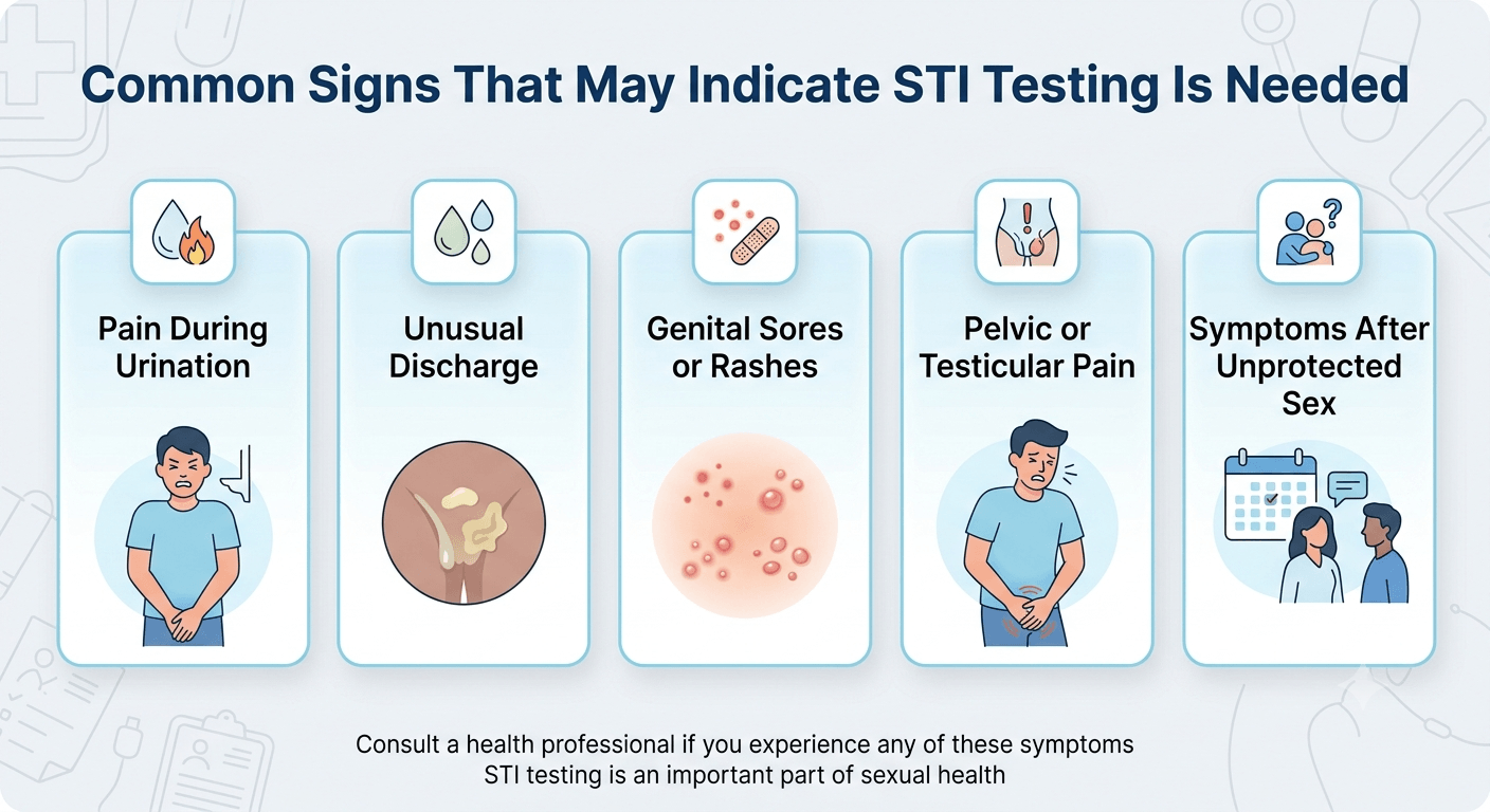 Signs That May Indicate STI Testing Is Needed